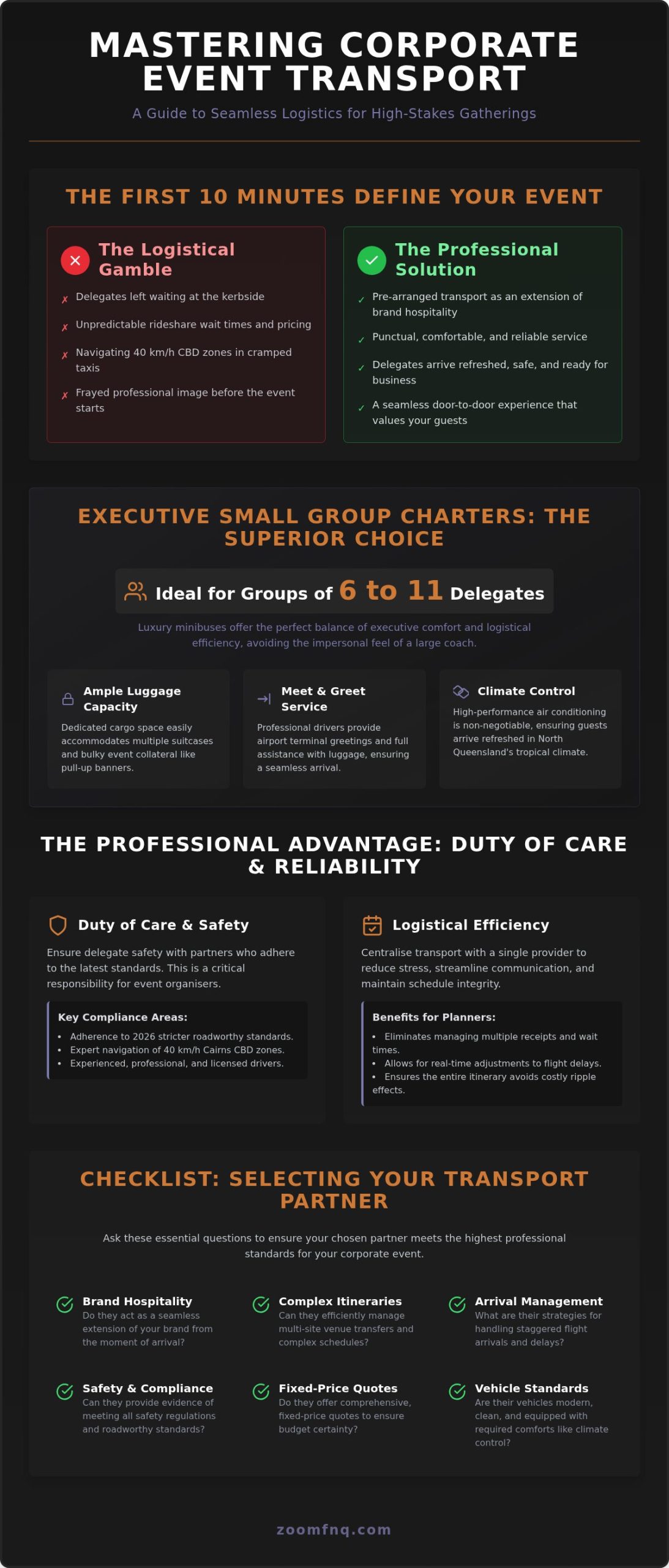 Corporate Event Transport Cairns: Professional Small Group Logistics for 2026