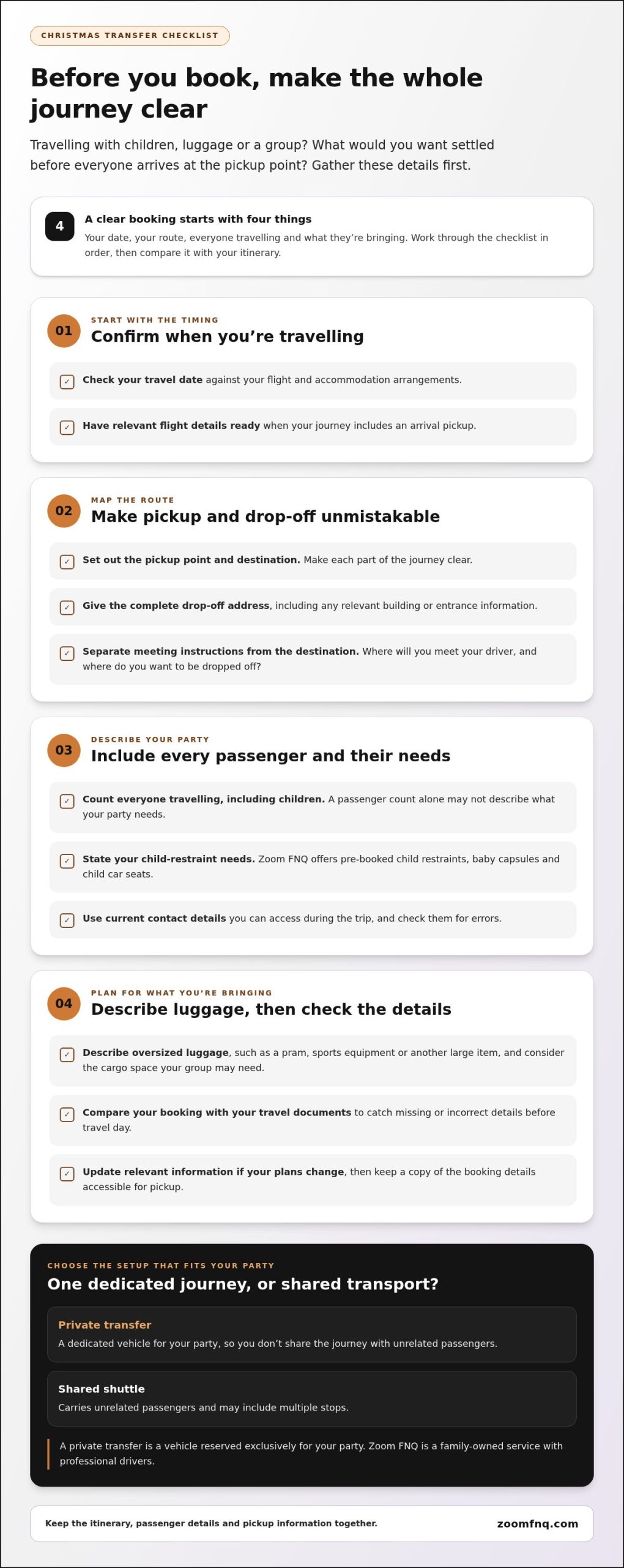 Booking a Christmas Transfer: A Calm, Practical Guide
